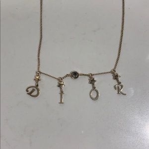 Dior Costume Jewelry Charm Necklace